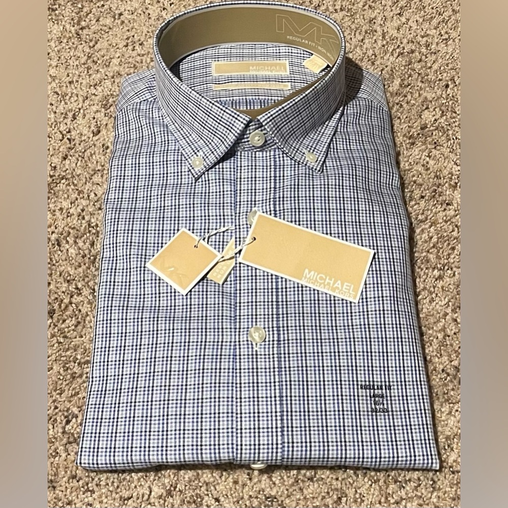 Men’s Michael Kors Dress Shirt. Size Large . 16 32/33